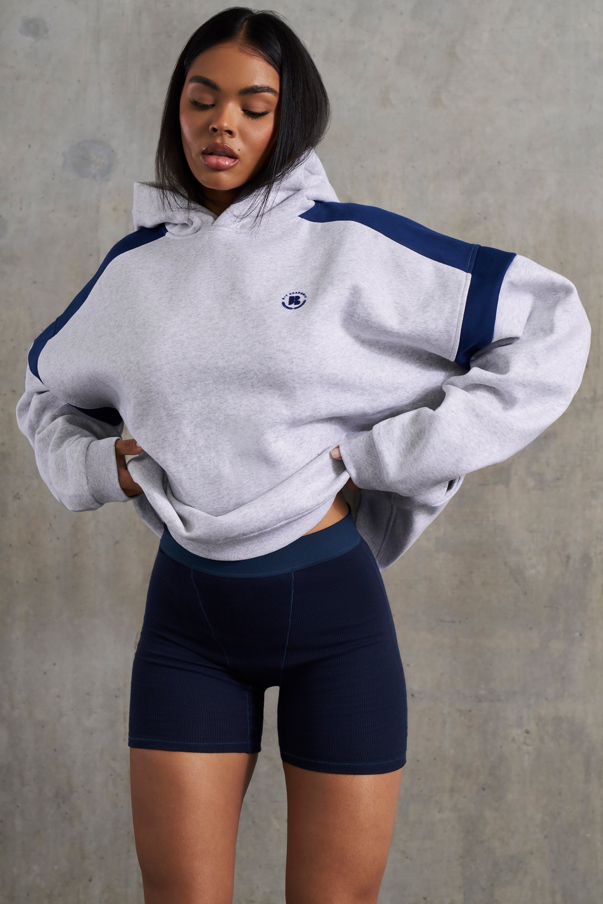 Champion shorts and online hoodie set