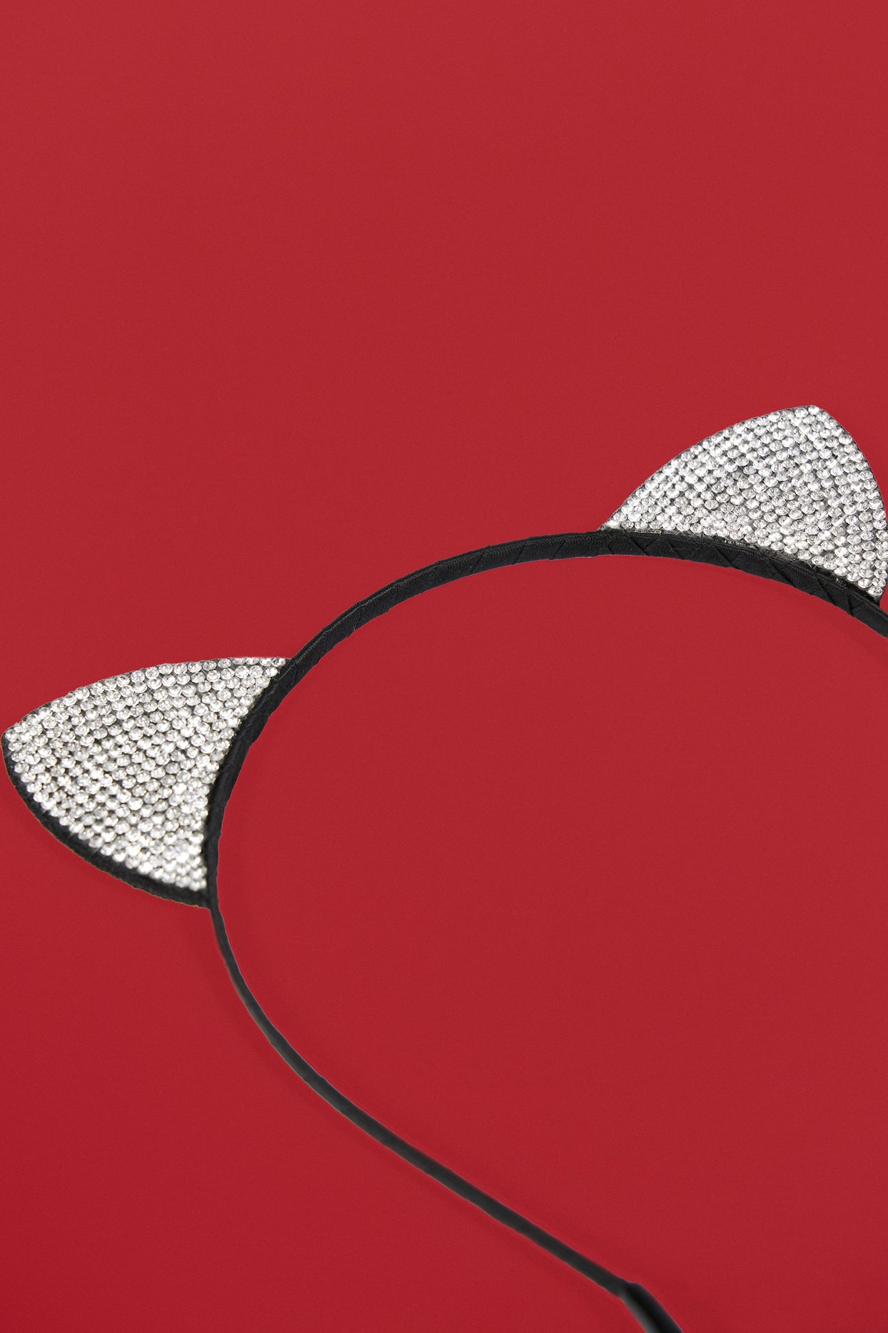 Cat Ears Headband in Black