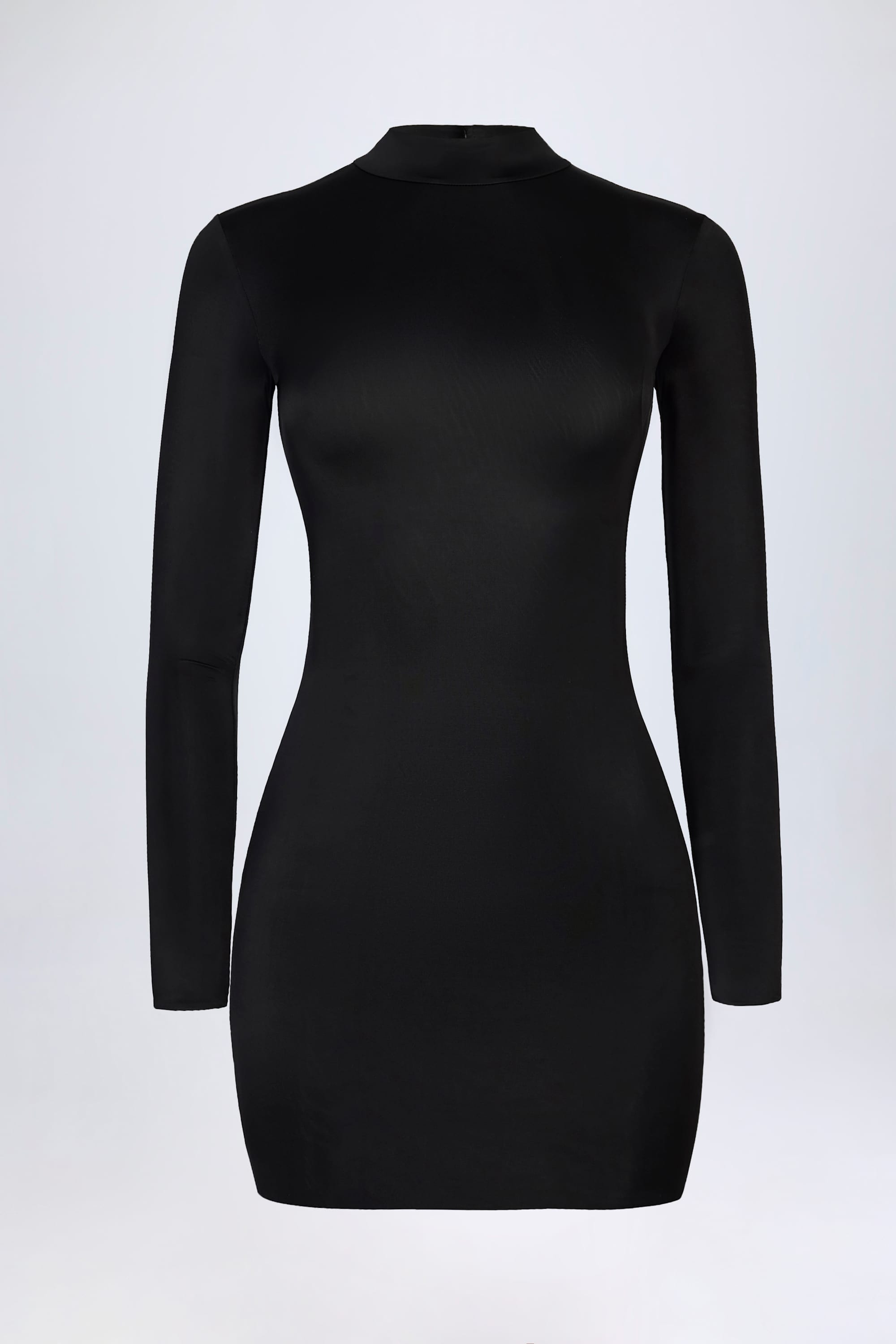 Luanni Slinky Jersey Backless Mini Dress in Black | Oh Polly Luanni Slinky Jersey Backless Mini Dress in Black | Oh Polly