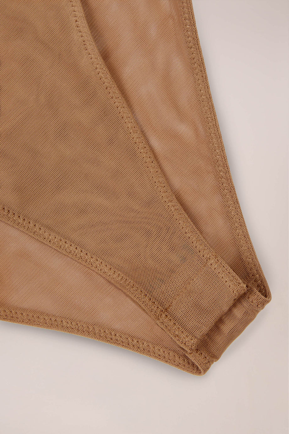 Strapless Bodysuit in Almond