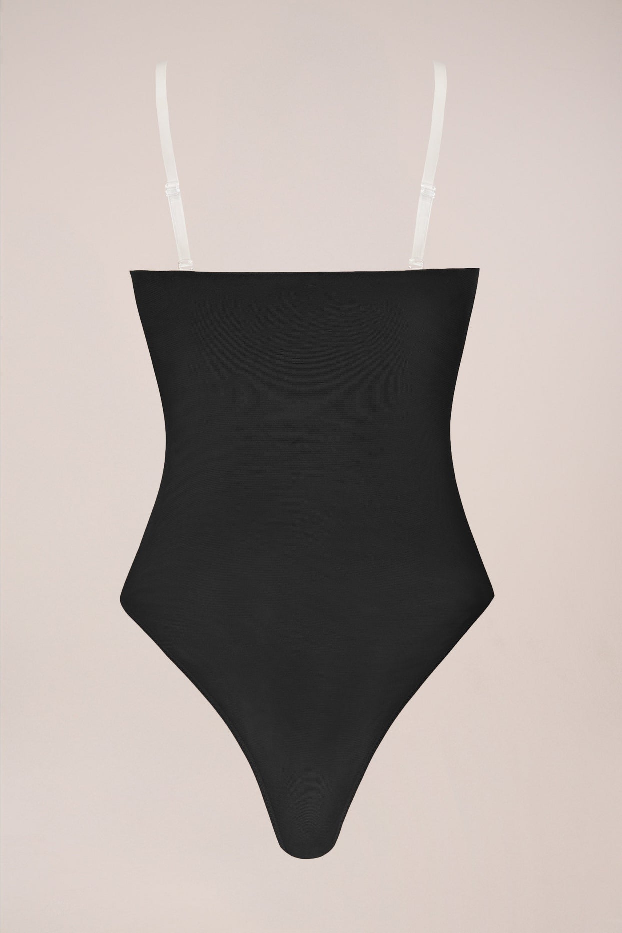 Strapless Bodysuit in Black