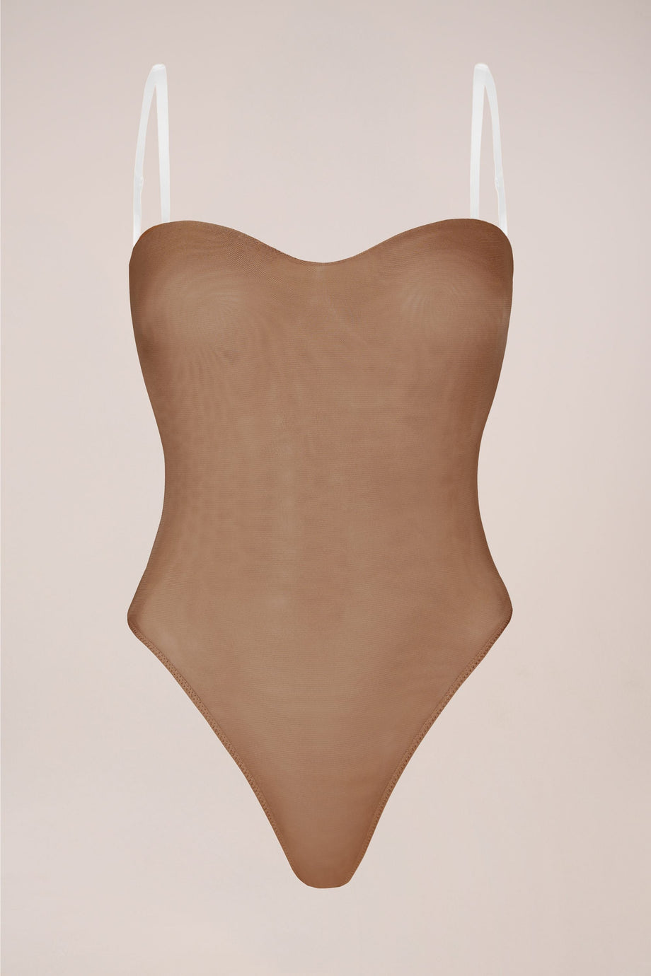 Strapless Bodysuit in Honey