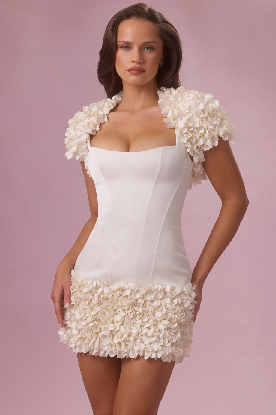 Cropped Bolero  in Ivory