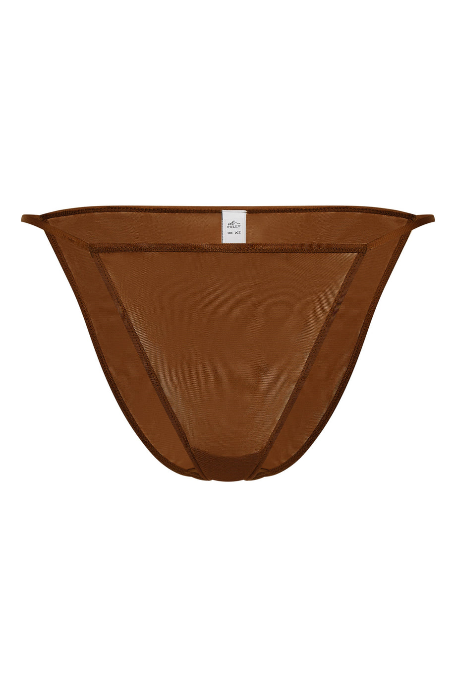 بيكيني ناعمة بلون الكستناء