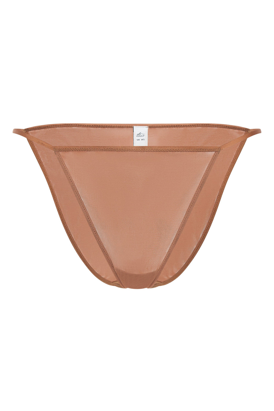 بيكيني لينة شبكية سلسلة بلون العسل