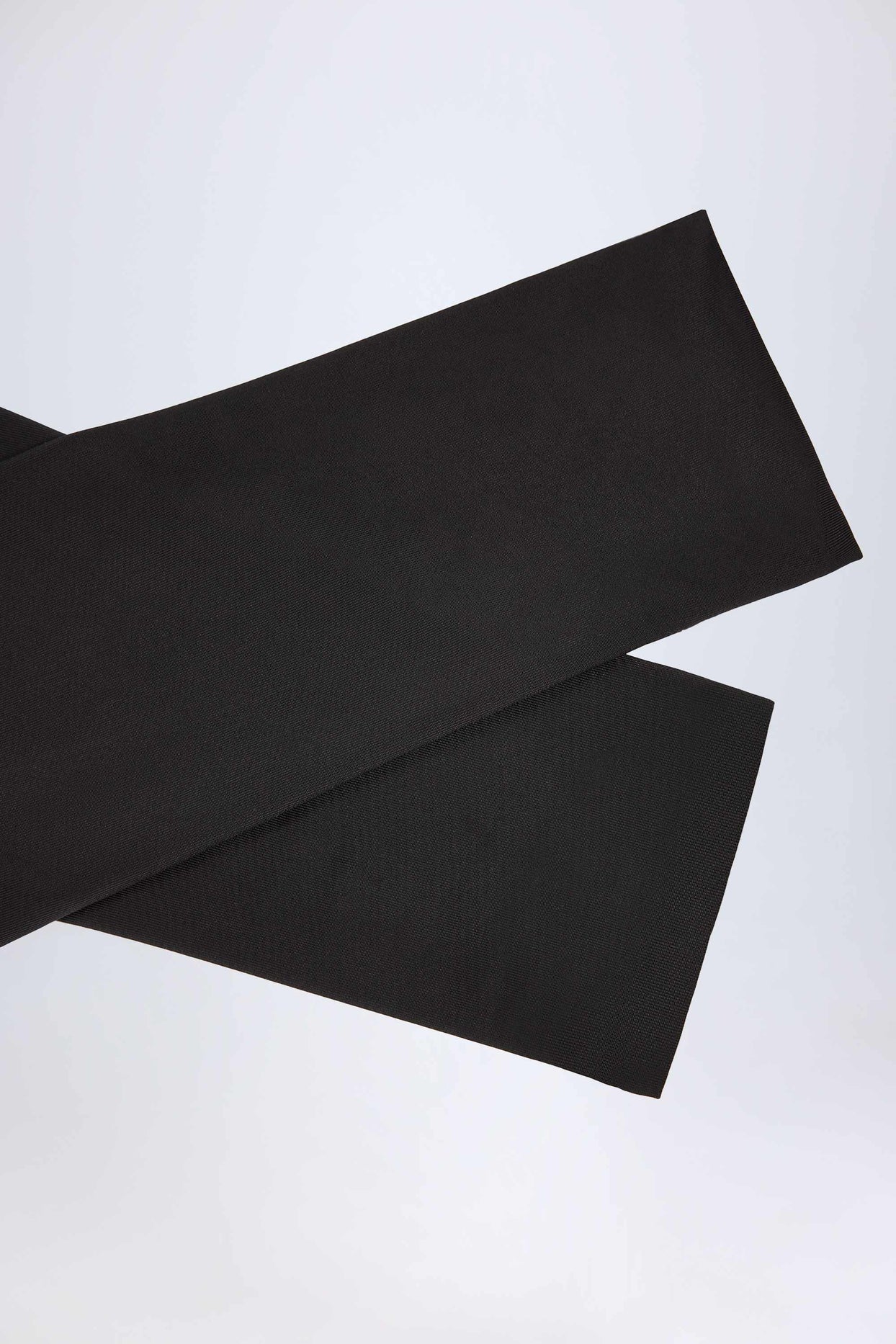 Slinky Jersey Long-Sleeve Playsuit in Black