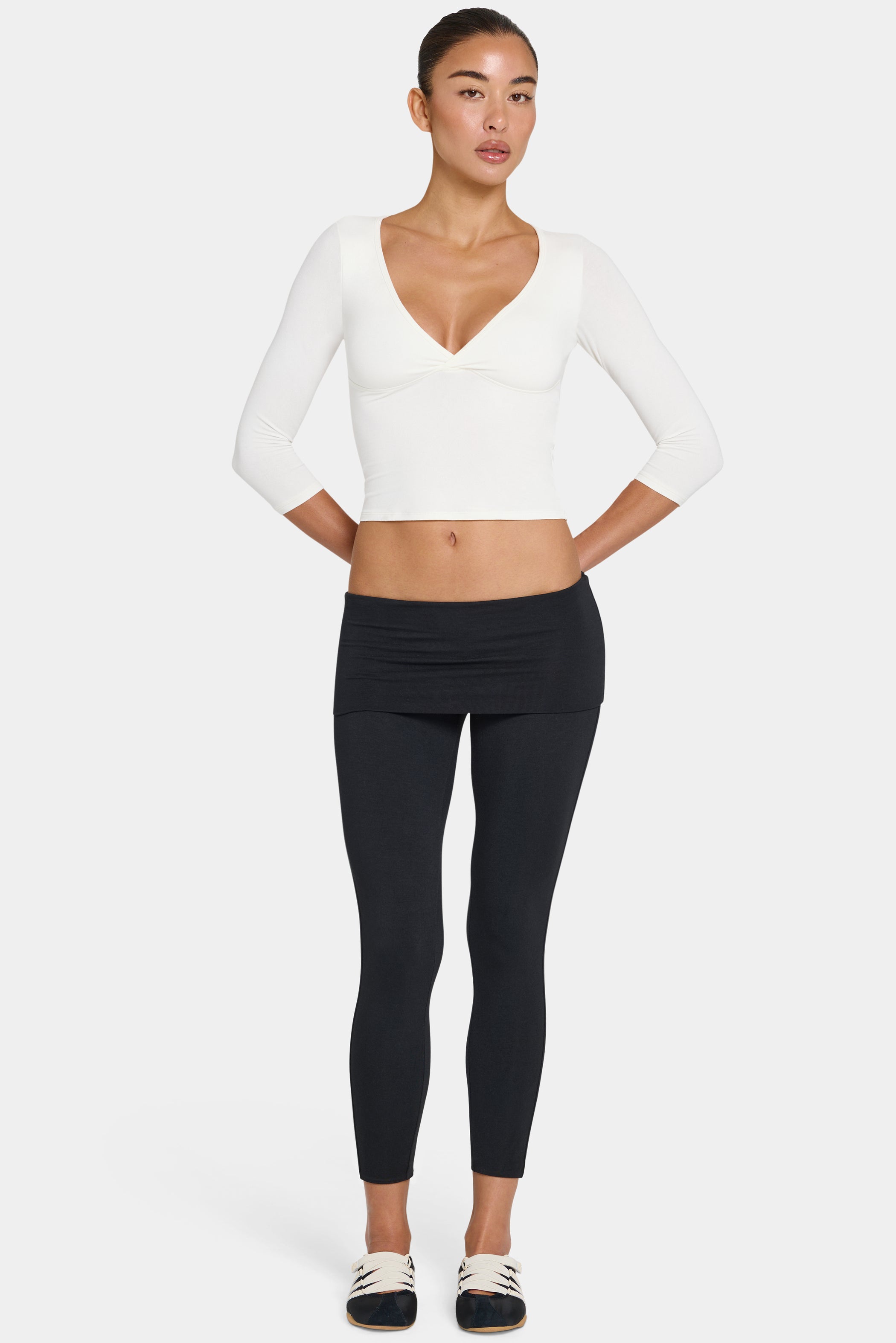 ButterCloud™ 7/8 Leggings in Black