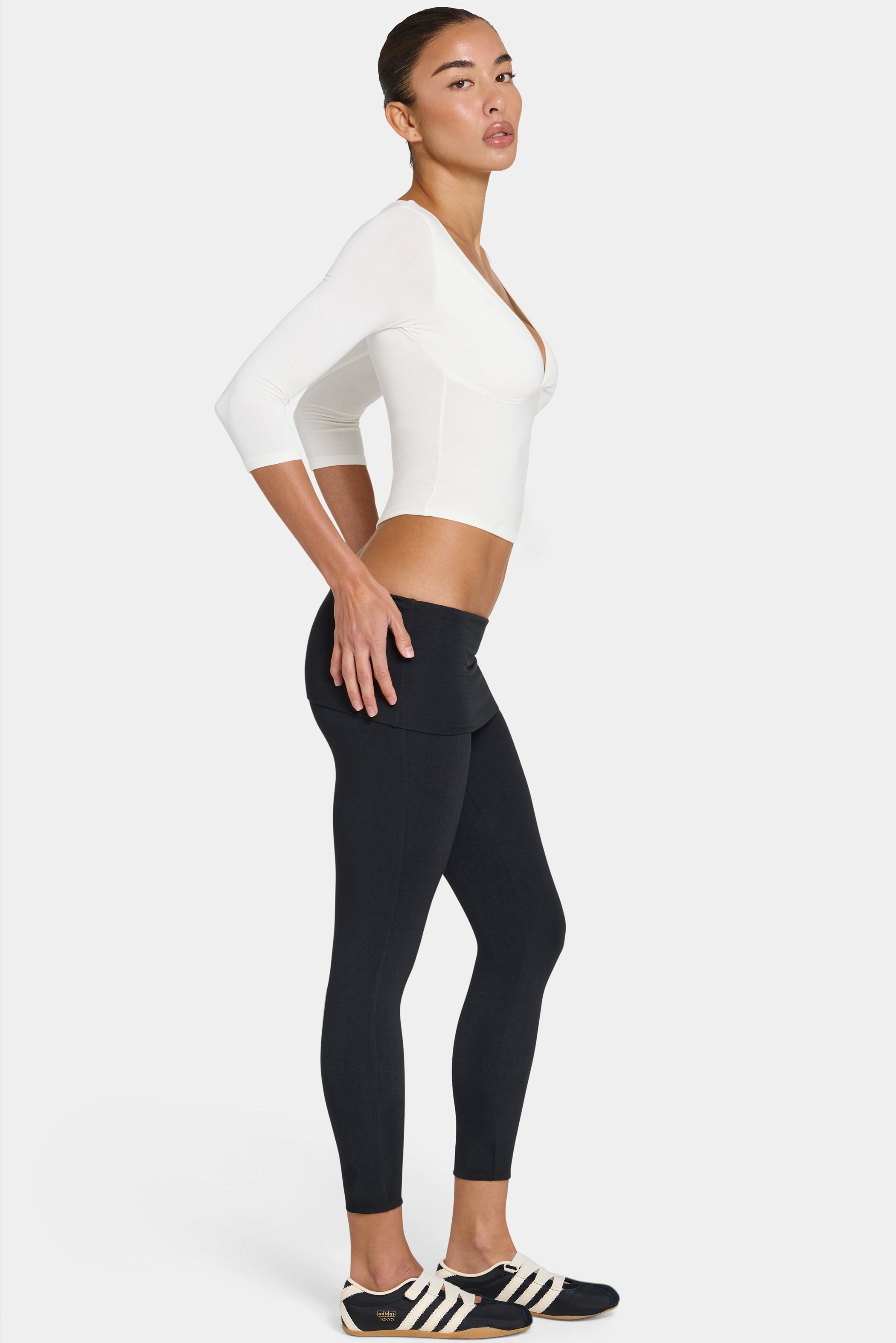 ButterCloud™ 7/8 Leggings in Black