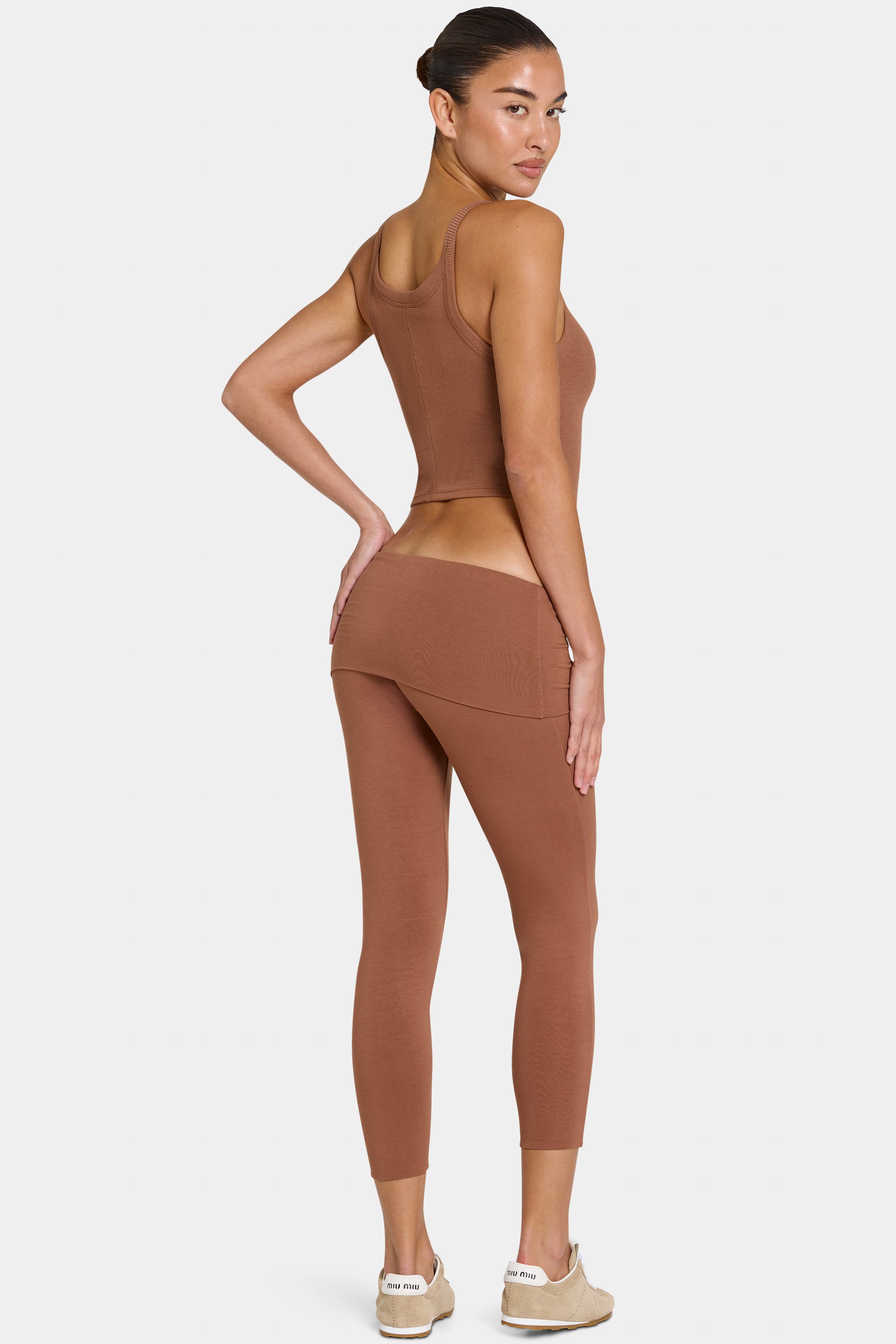 ButterCloud™ 7/8 Leggings in Cocoa