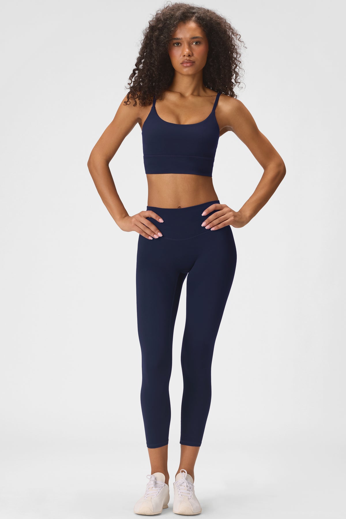 Soft Active 7/8 Leggings in Midnight Navy