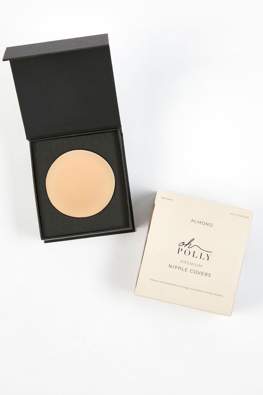 أغطية حلمة سيليكون قابلة لإعادة الاستخدام بلون اللوز