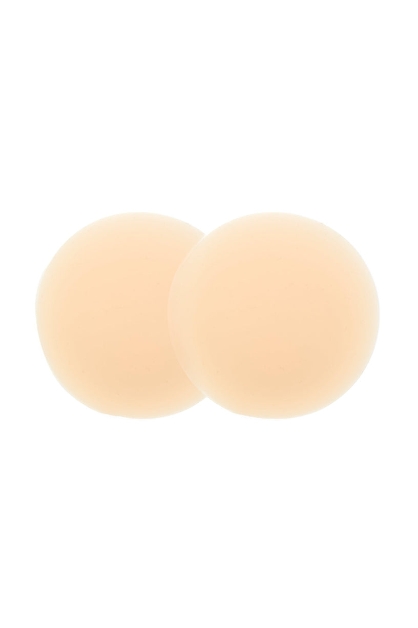Reusable Silicone Nipple Covers in Almond - 2