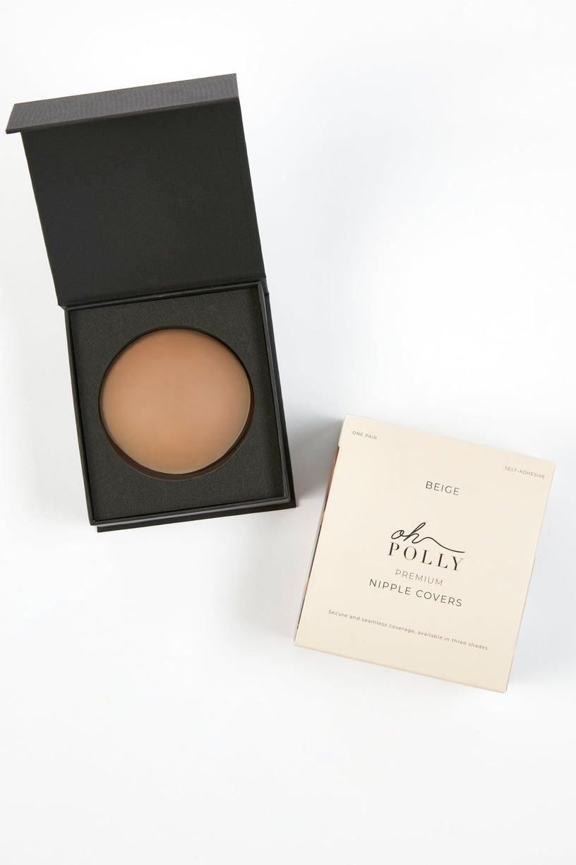 Reusable Silicone Nipple Covers in Warm Peach - 1