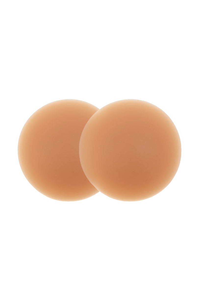 Reusable Silicone Nipple Covers in Warm Peach - 2
