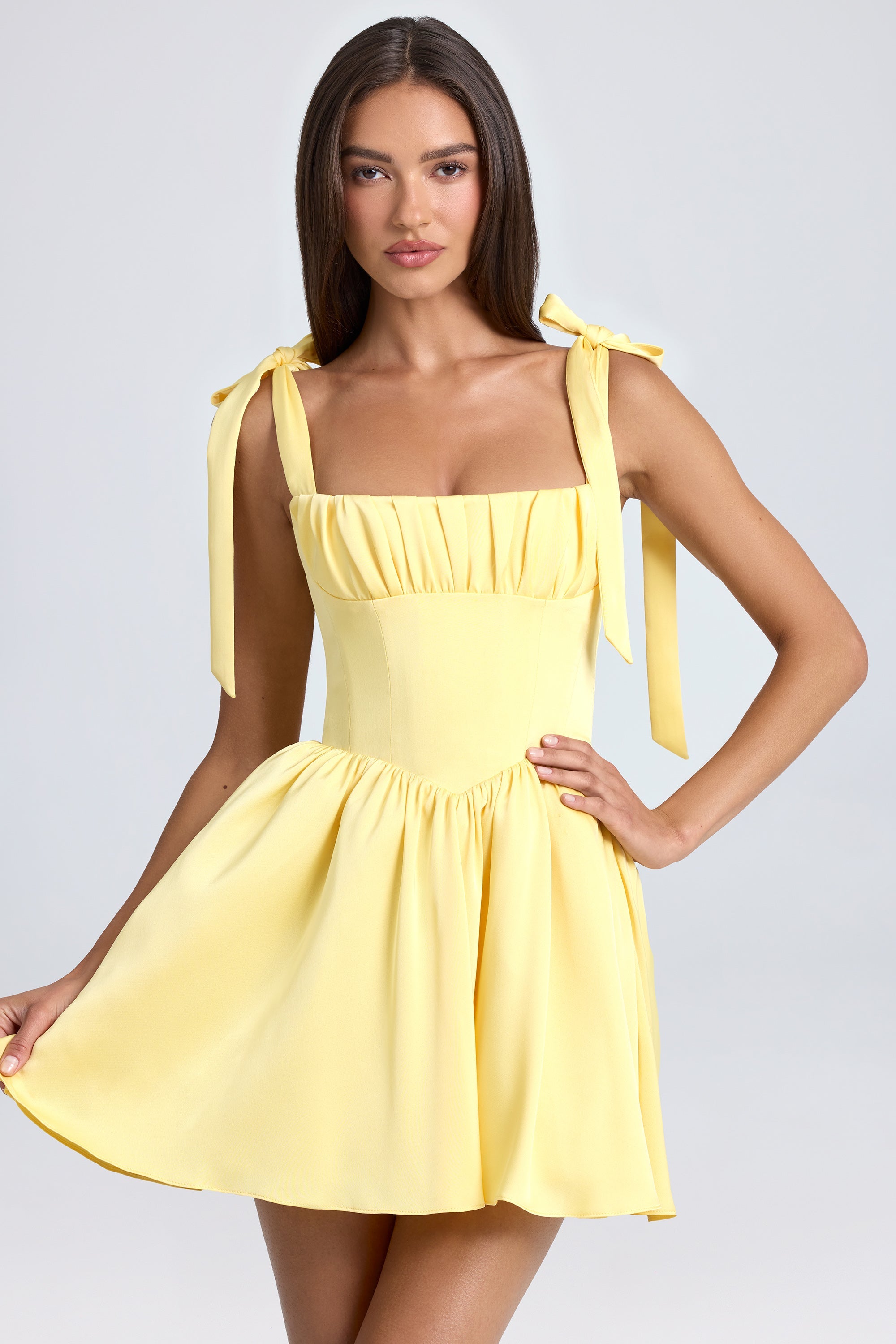 Lemon mini dress sales