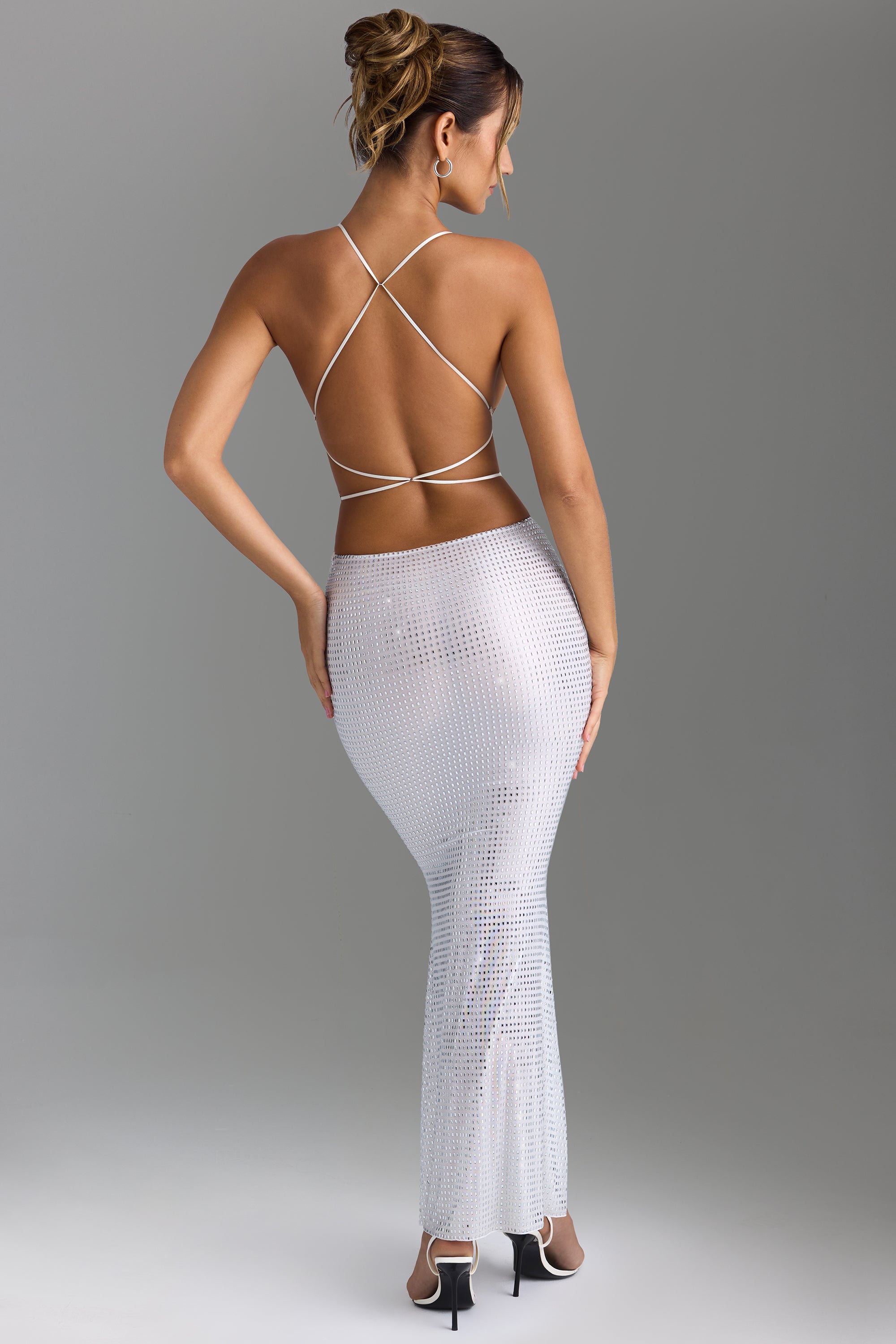 Boutique embellished top maxi dress store