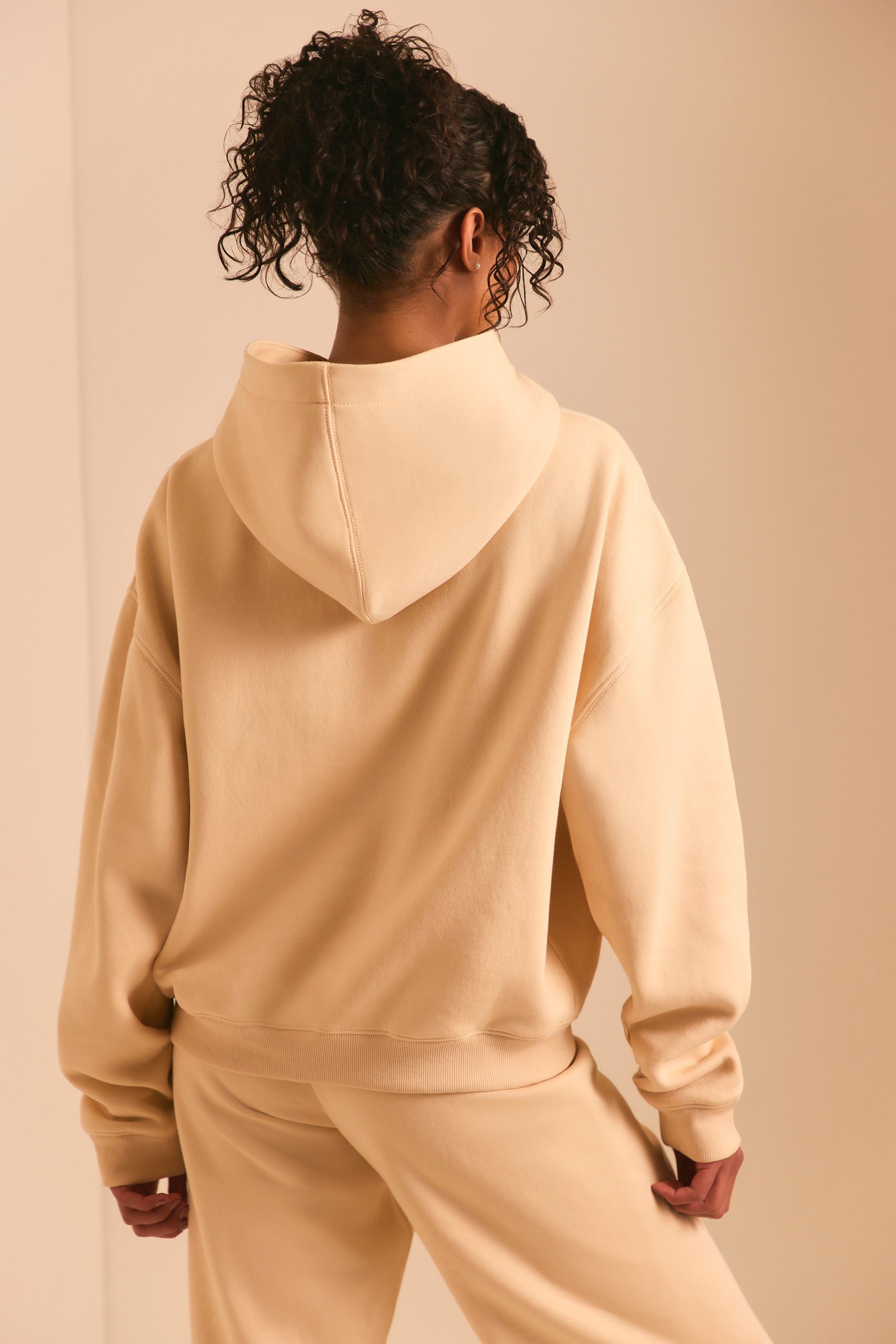 Sand oversized hoodie store