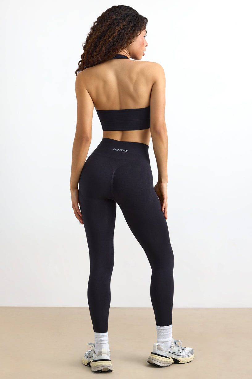 Define Luxe High-Waist Leggings in Jet Black - 2