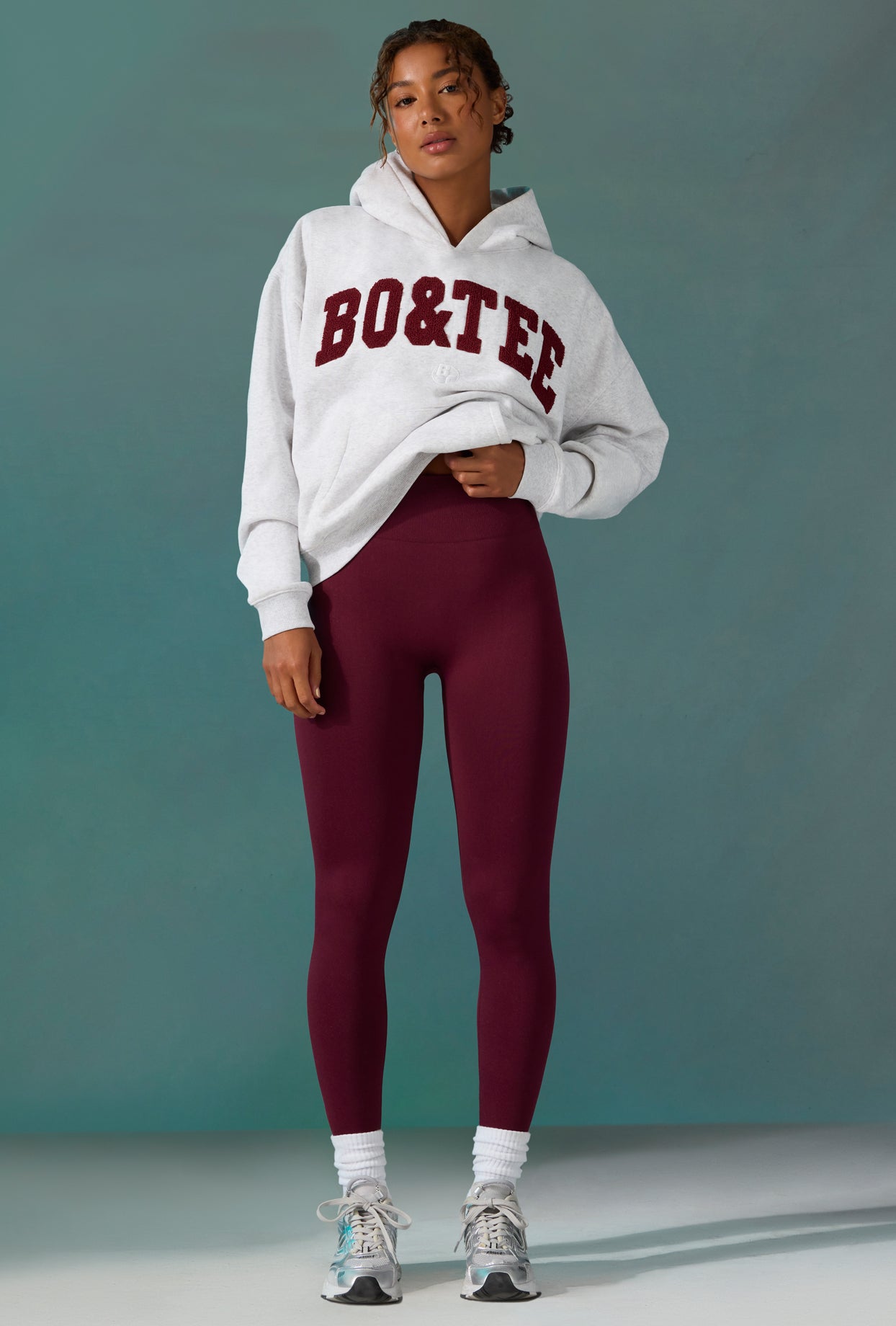 Petite Super Sculpt Seamless Leggings in Plum