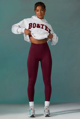 Petite Super Sculpt Seamless Leggings in Plum