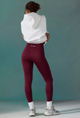 Petite Super Sculpt Seamless Leggings in Plum