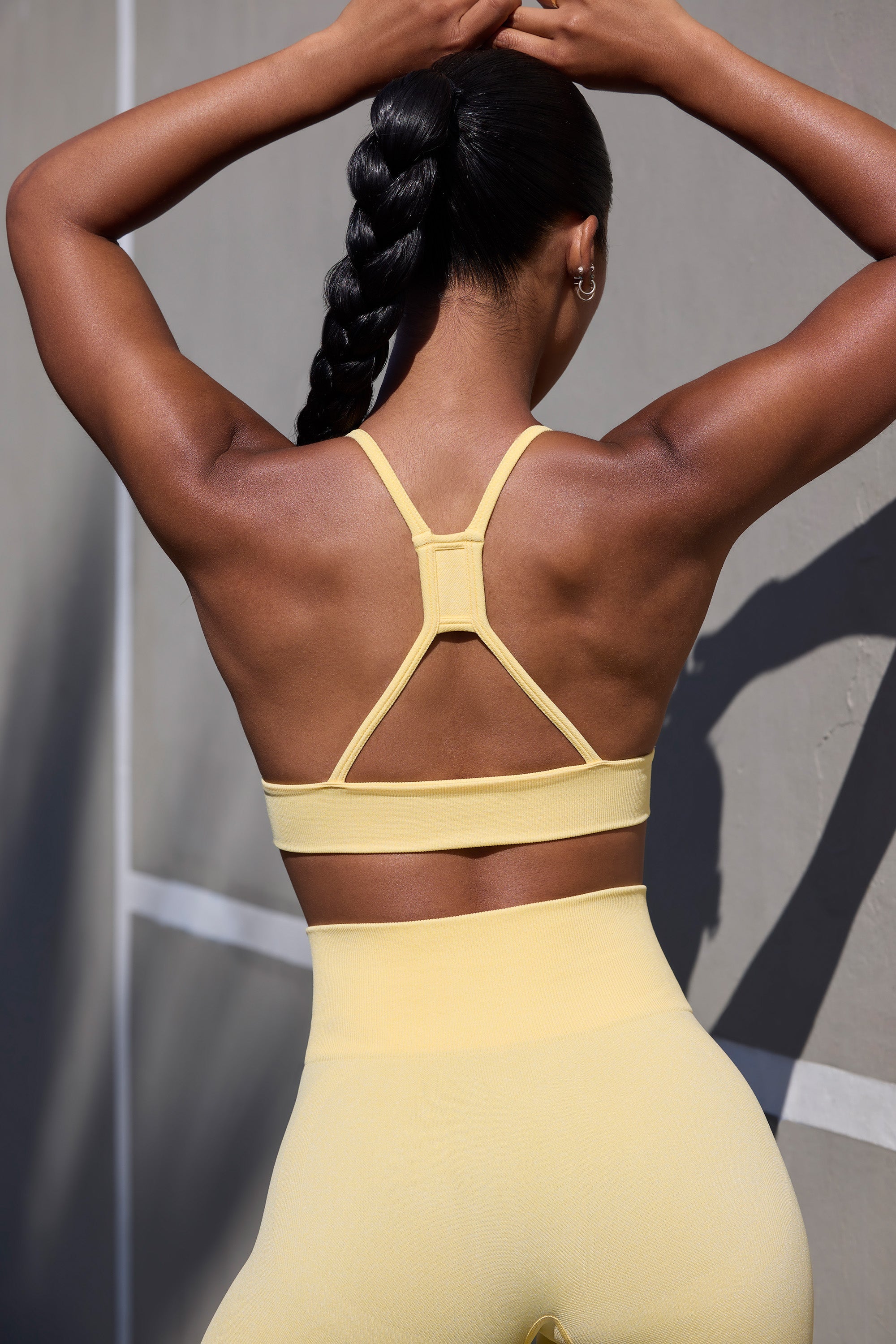 seamless triangle bralette
