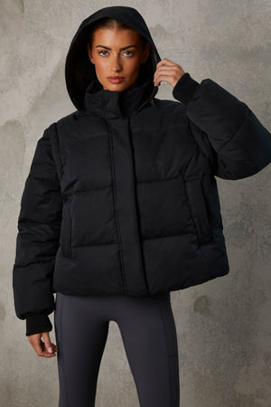 Puffer duster coat shop
