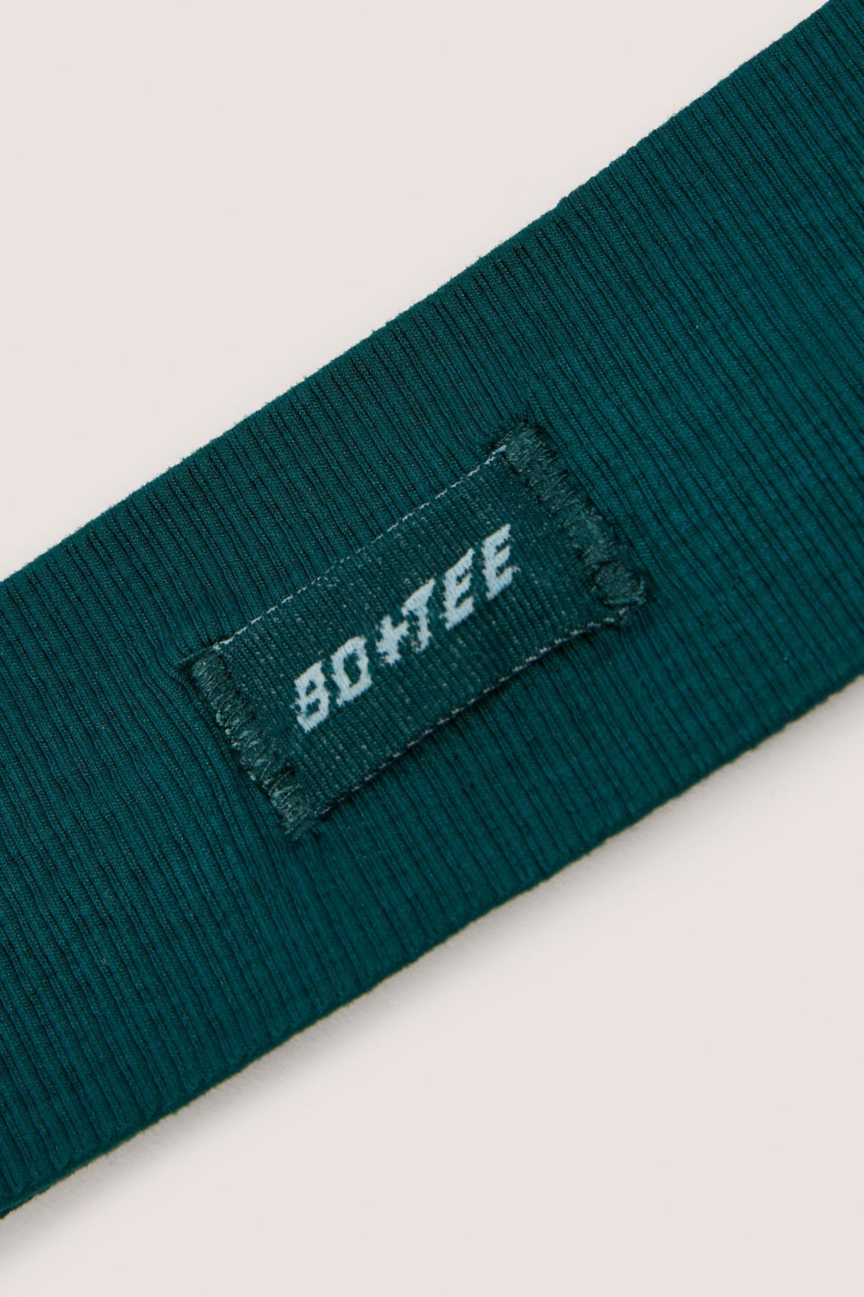 Seamless Rib Define Luxe Headband in Jade Green