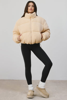 Puffer Jacket in Cashmere