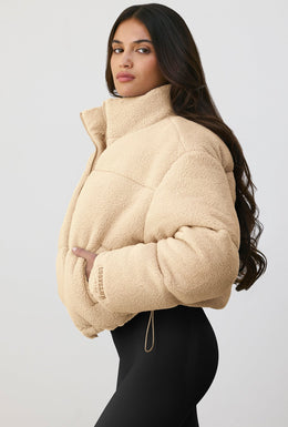 Puffer Jacket in Cashmere