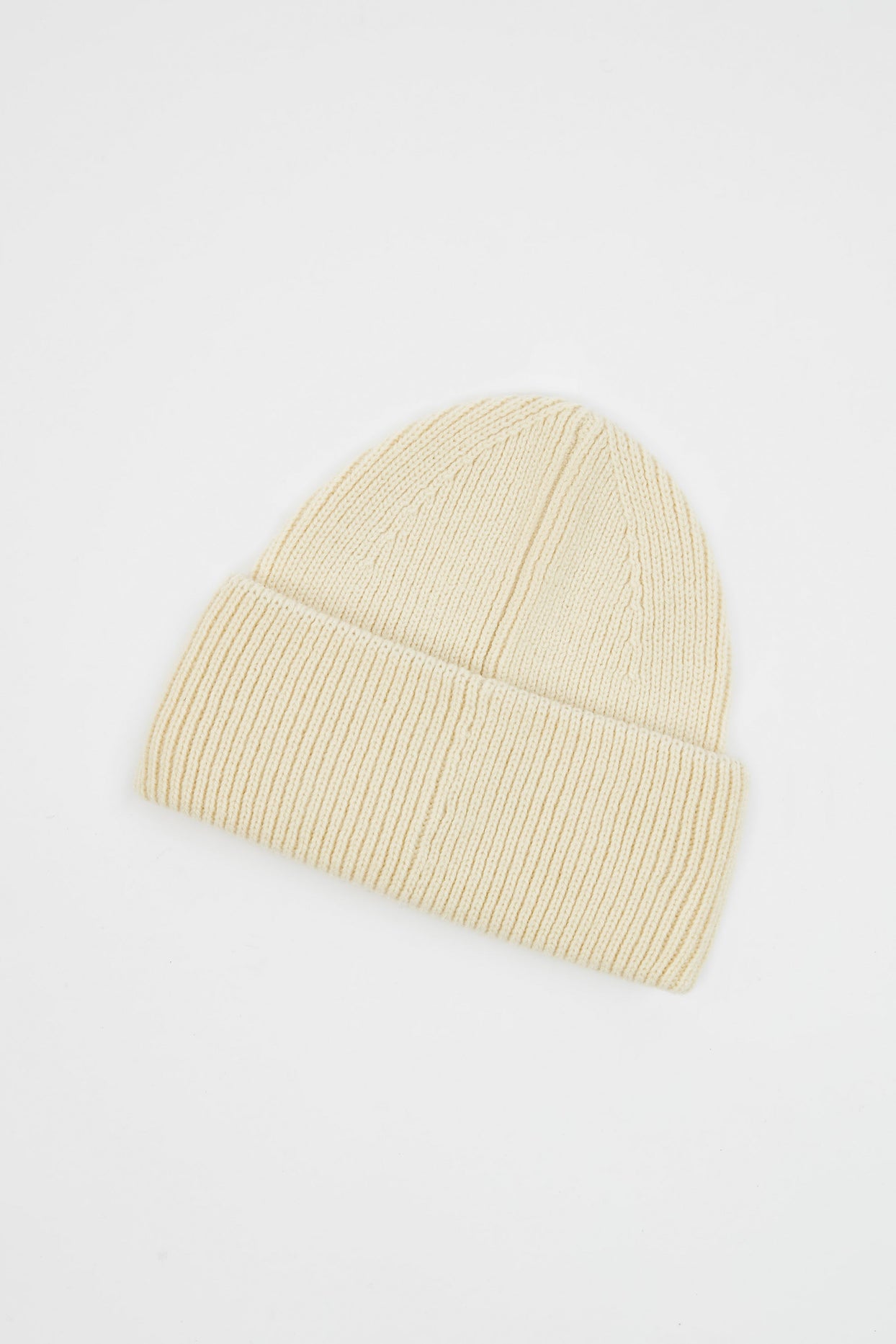 Knit Beanie in Bone