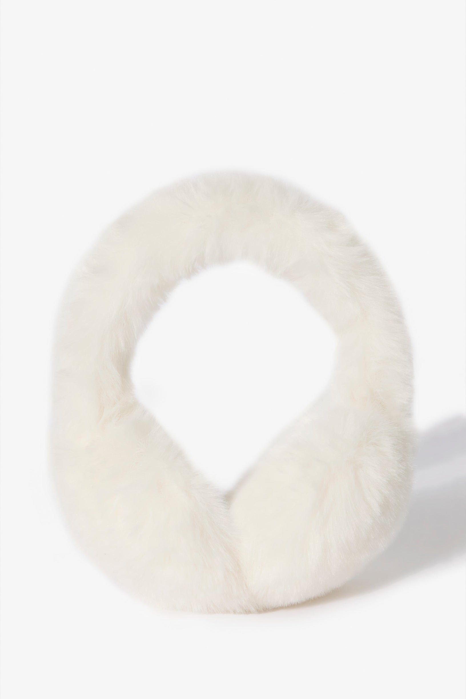 Faux-Fur Earmuffs in Ice - 1