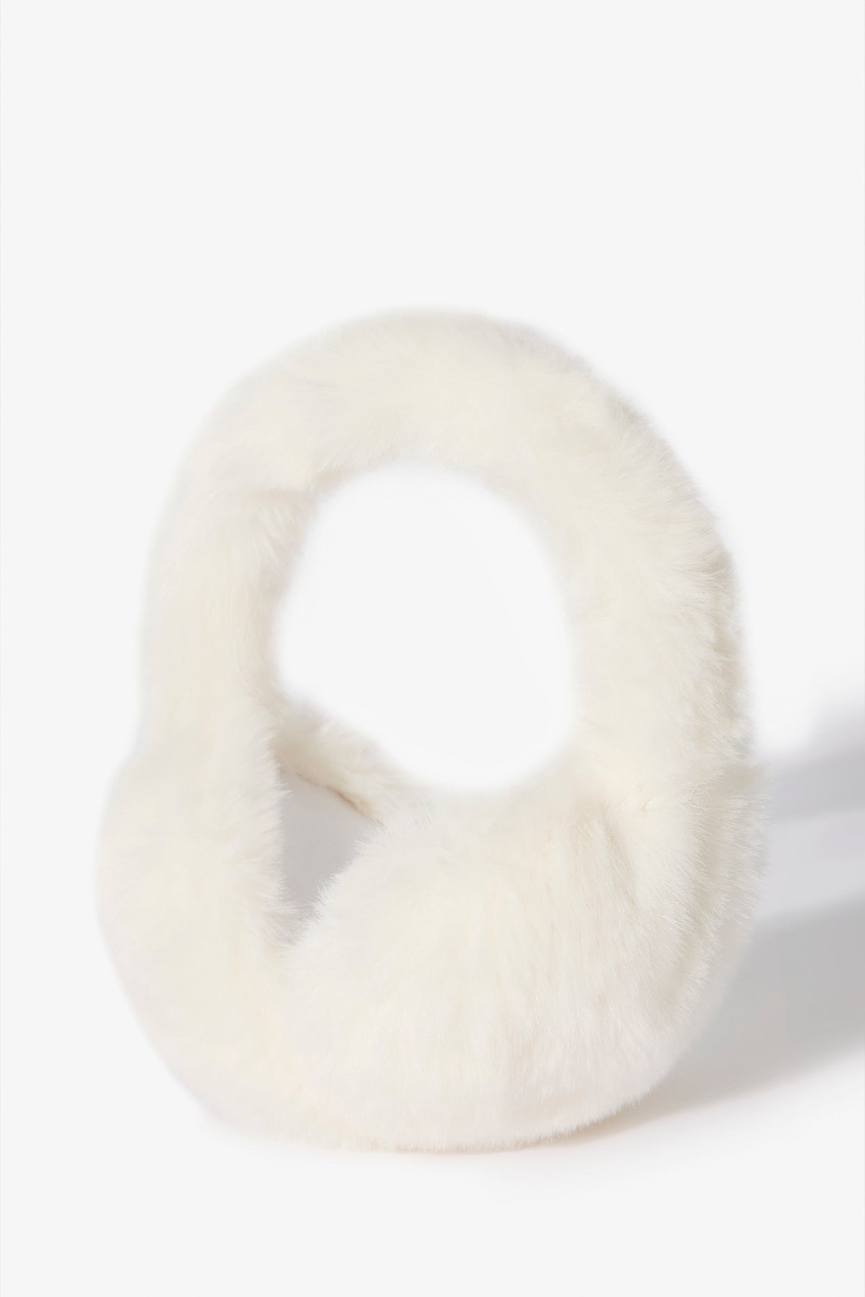 Faux-Fur Earmuffs in Ice