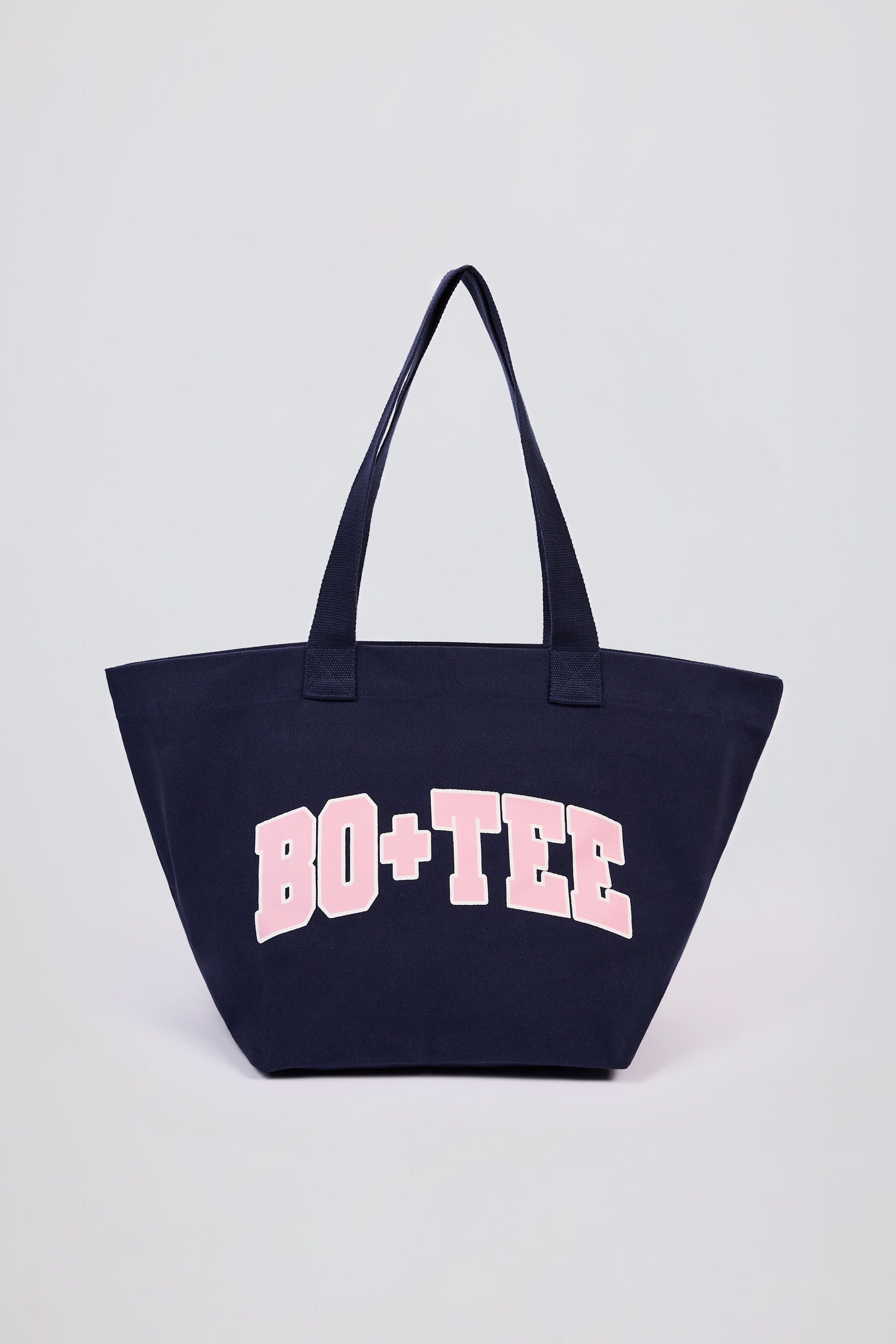 Oversized Tote Bag in Classic Navy - 1