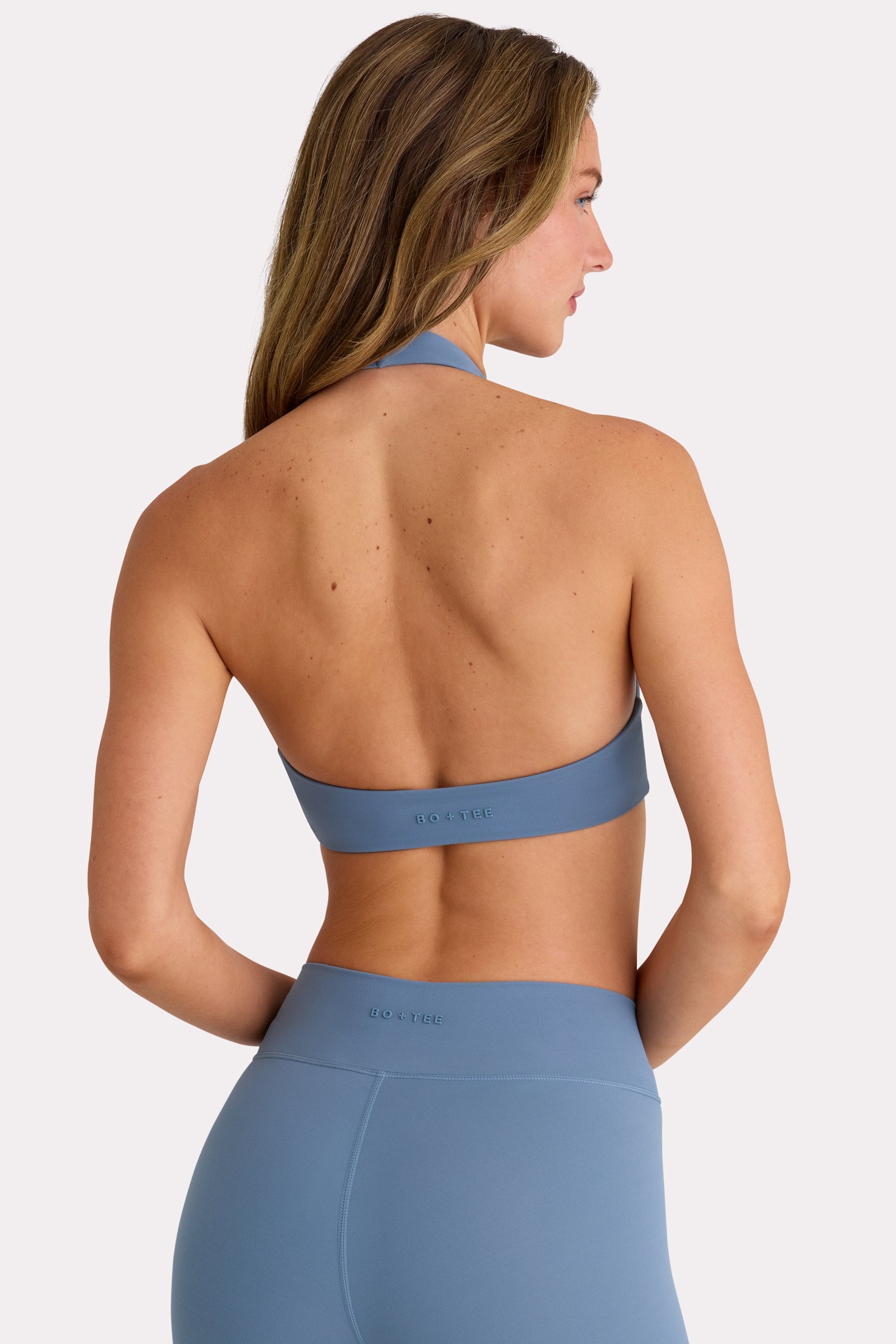 Soft Active Sports Bra in Marine