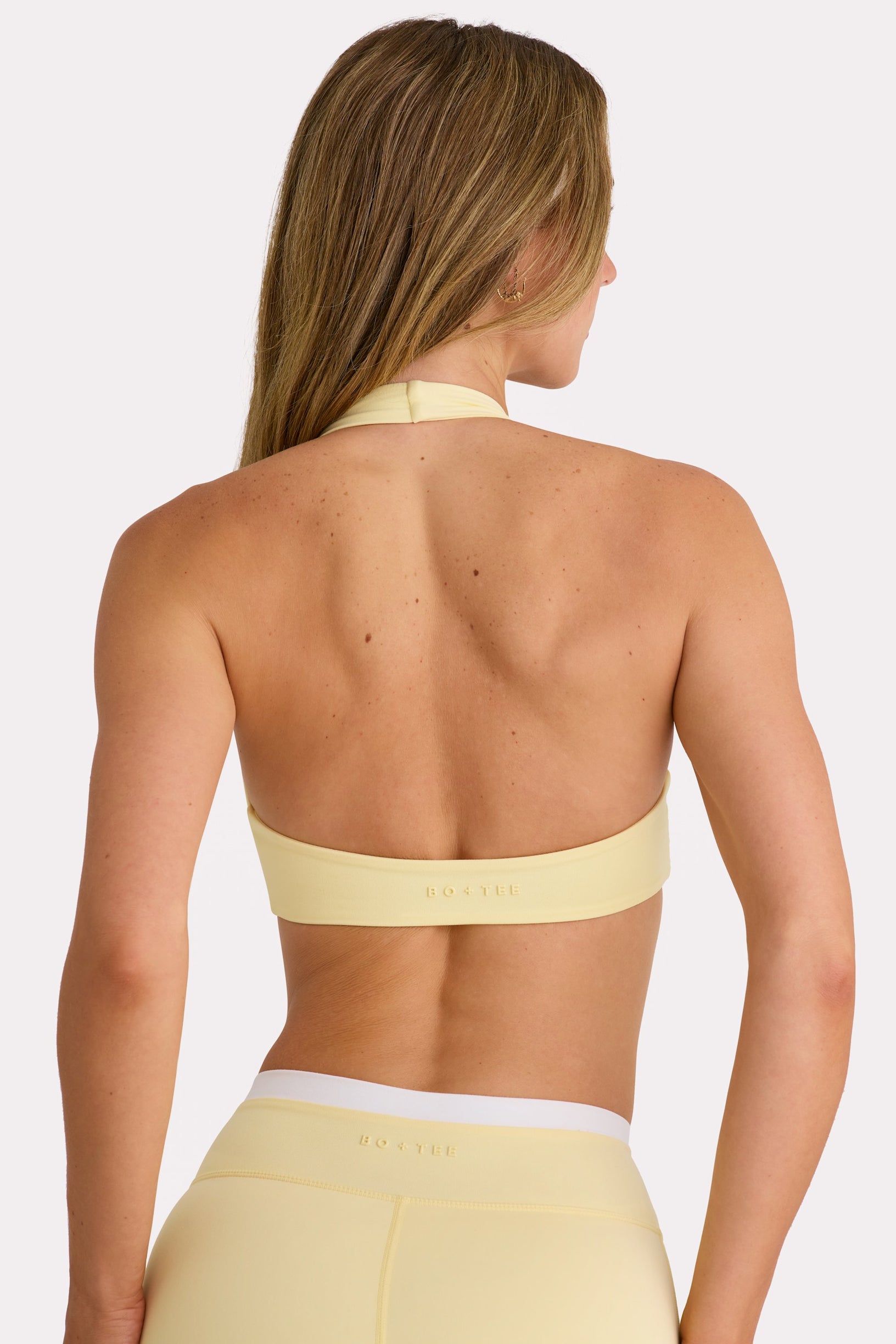 Soft Active Sports Bra in Lemon - 2