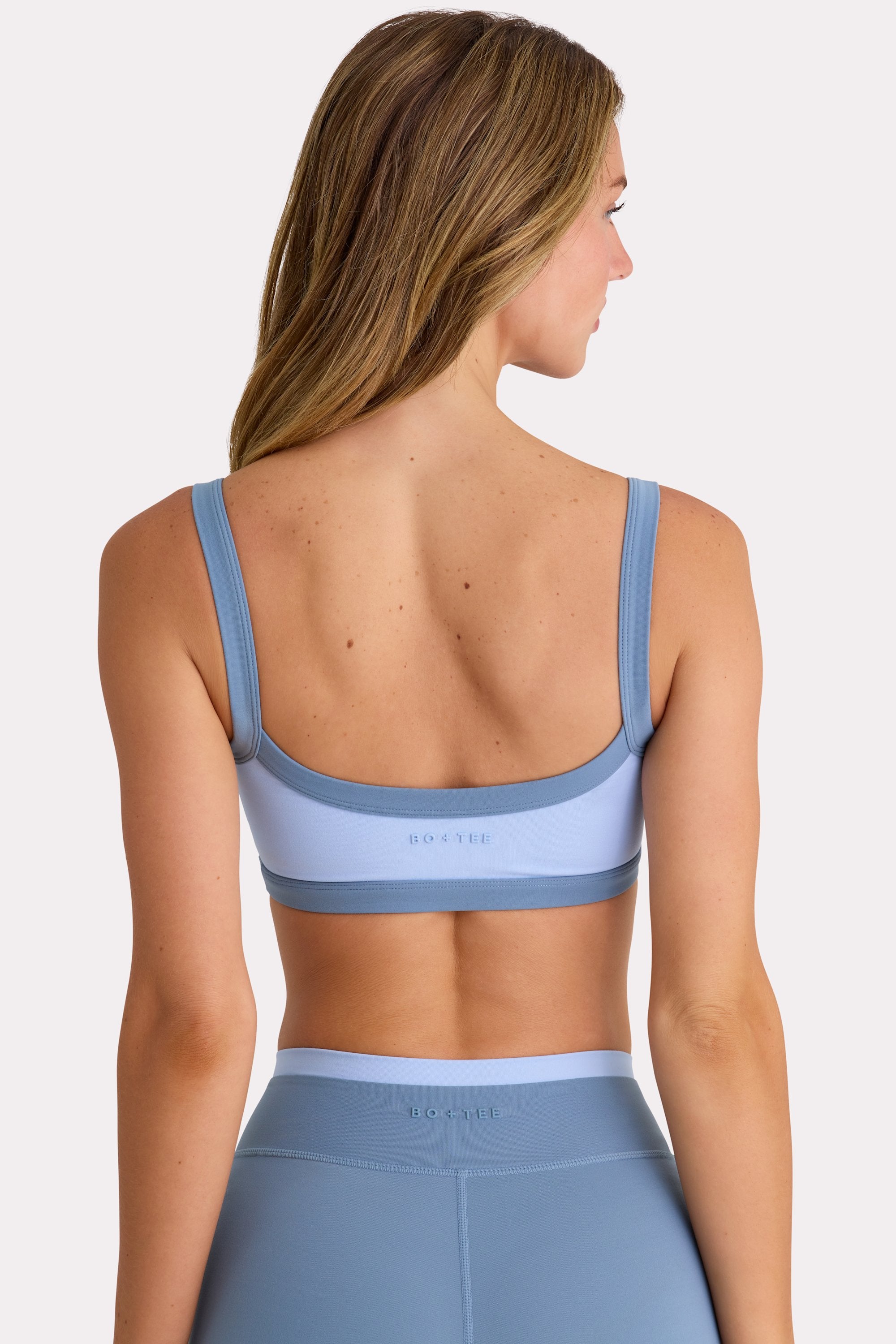 Soft Active Sports Bra in Sky