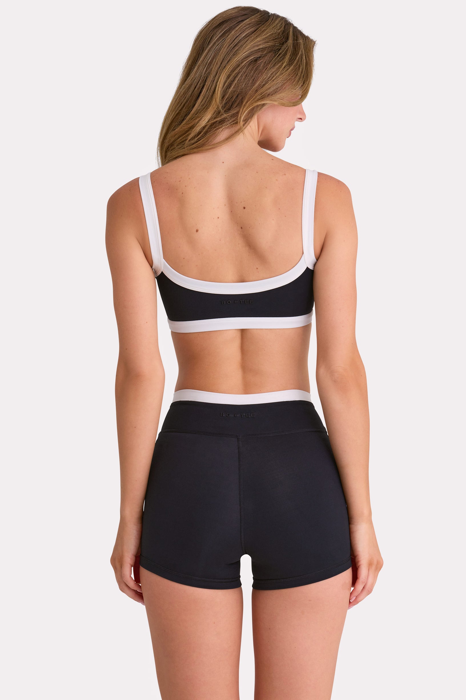 Soft Active Shorts  in Black - 2