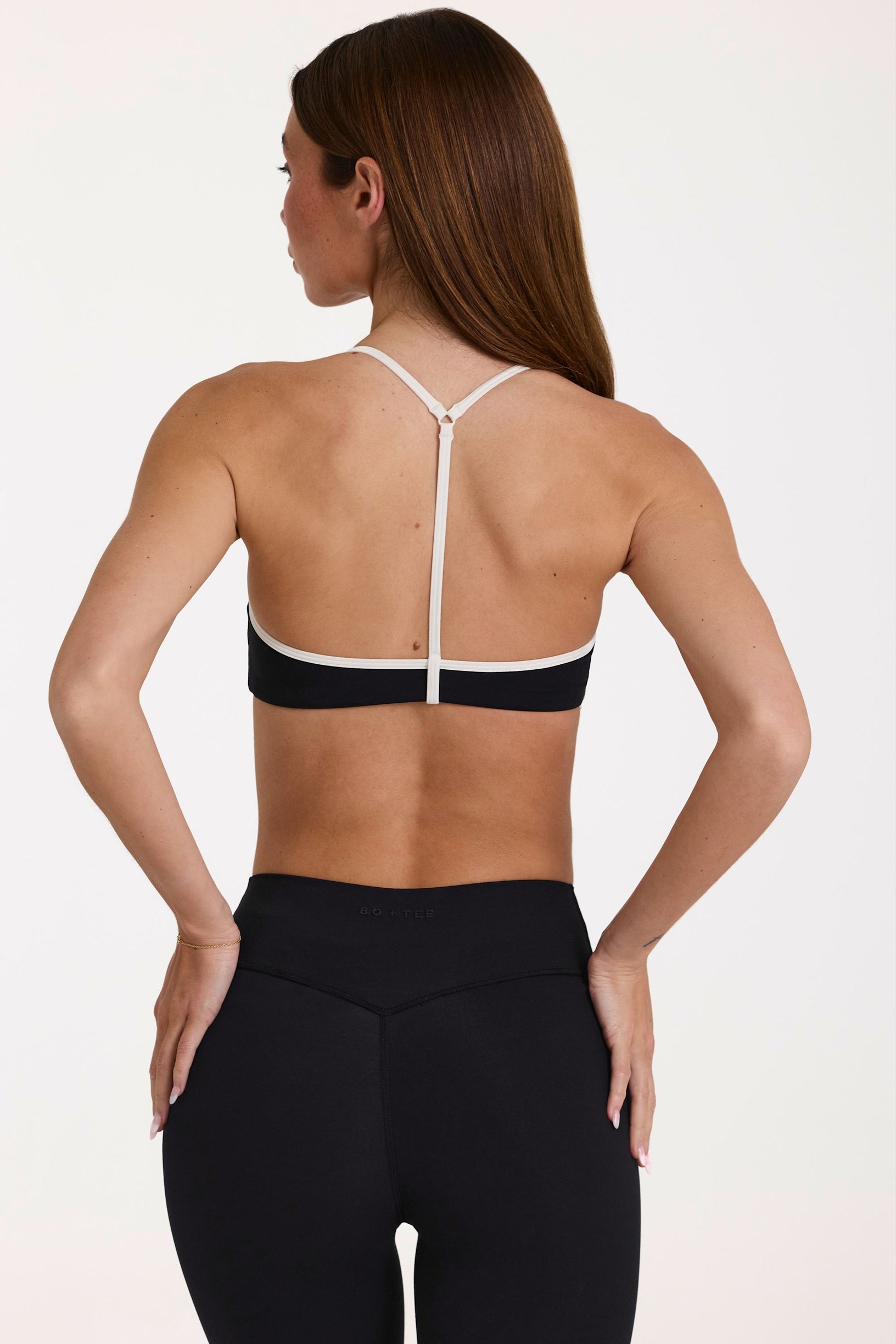 Soft Active Sports Bra in Black - 2