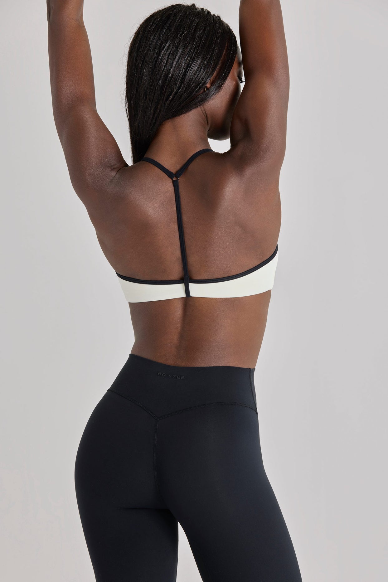 Soft Active Sports Bra in Ivory