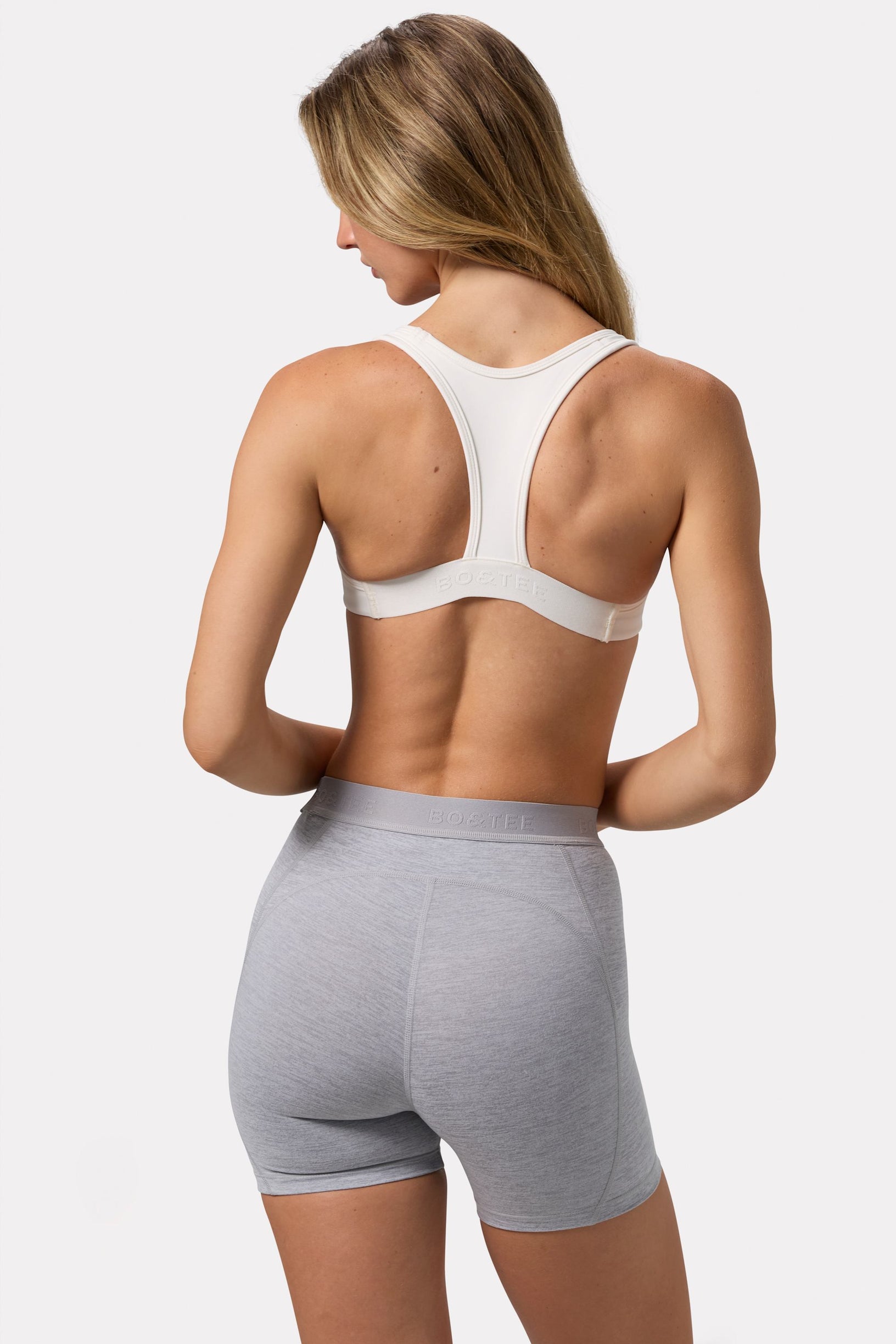 Soft Active Sports Bra in White - 2