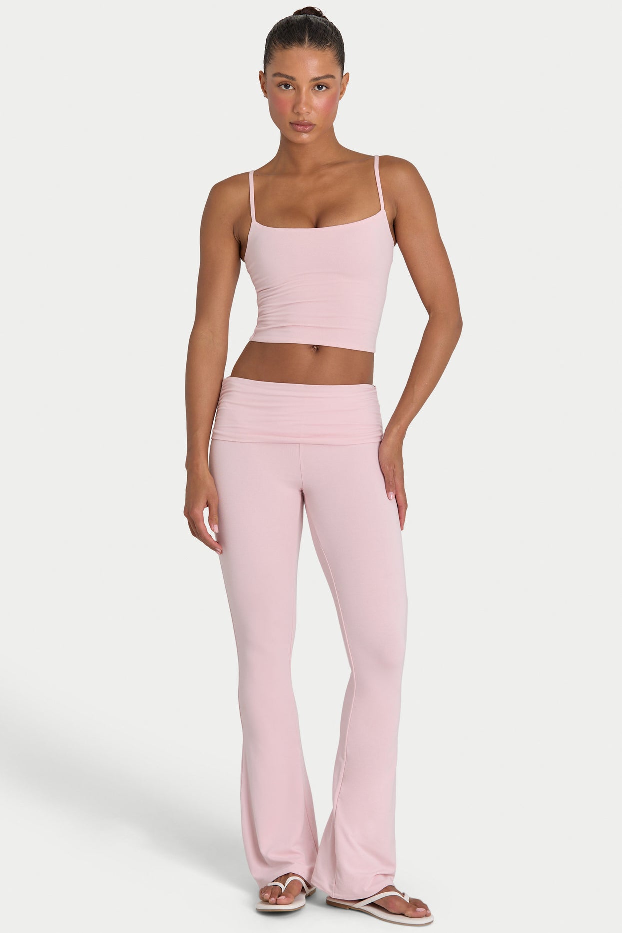 ButterCloud™ Crop Tank Top in Blush - 6