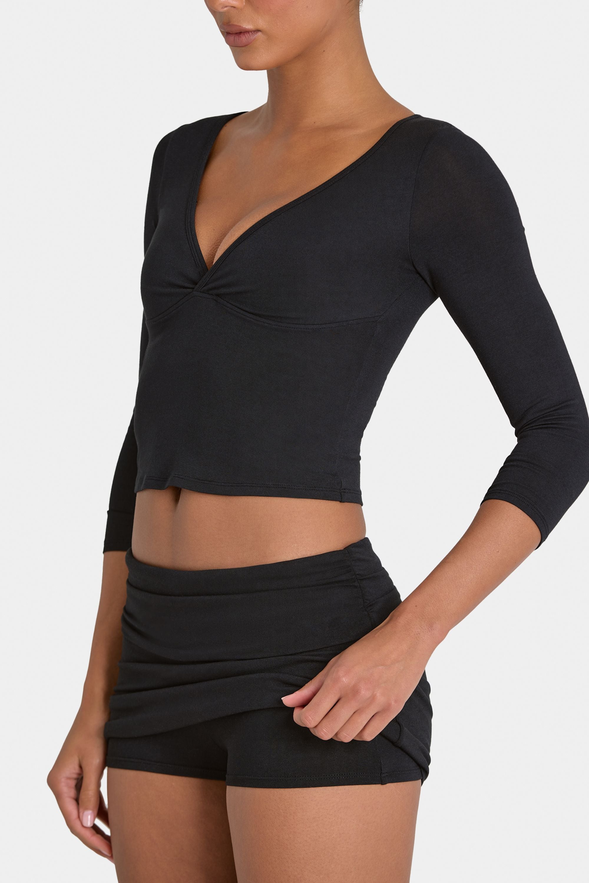 ButterCloud™ Skort in Black - 2