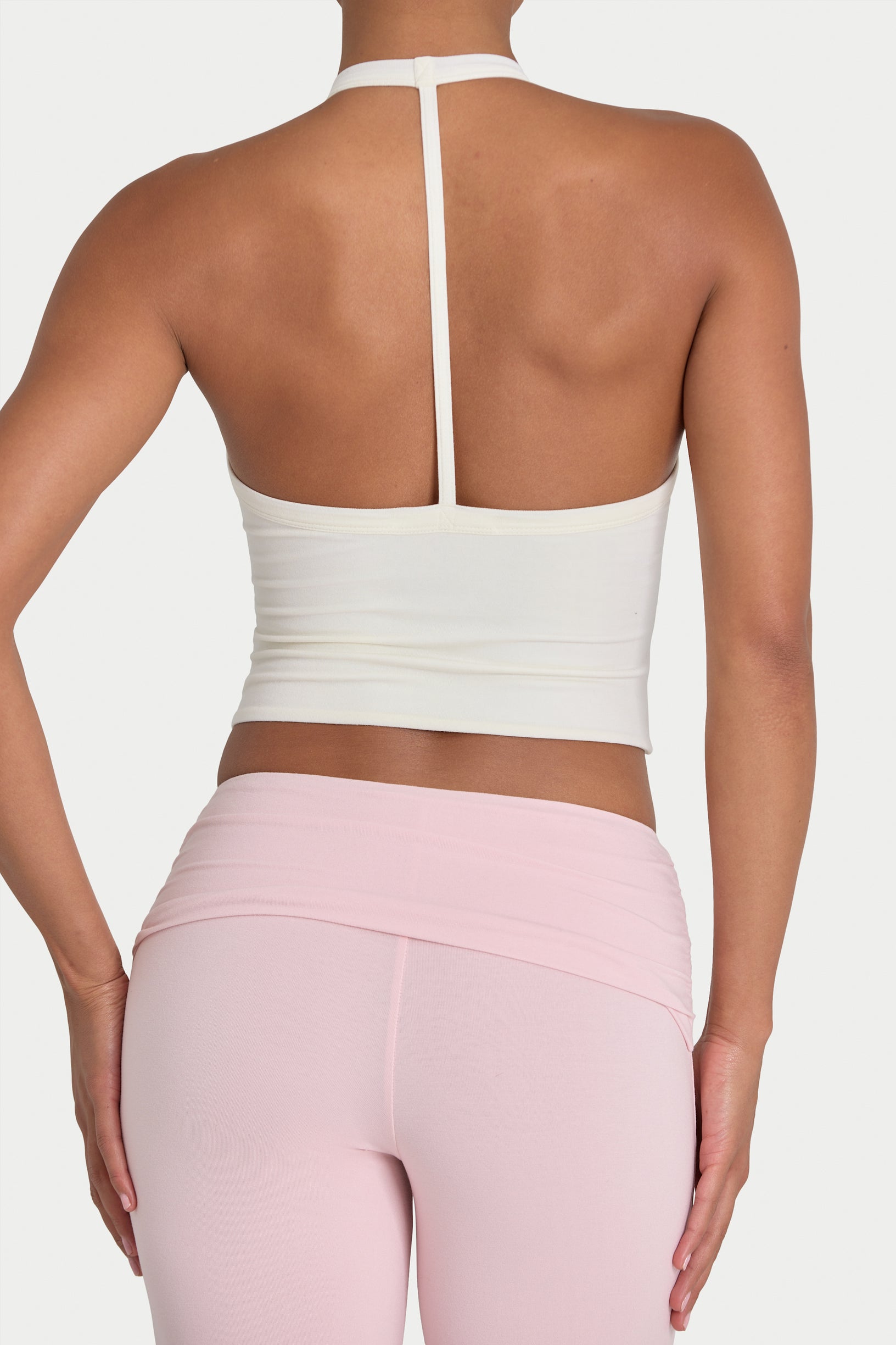 ButterCloud™ Crop Tank Top in Coconut - 2
