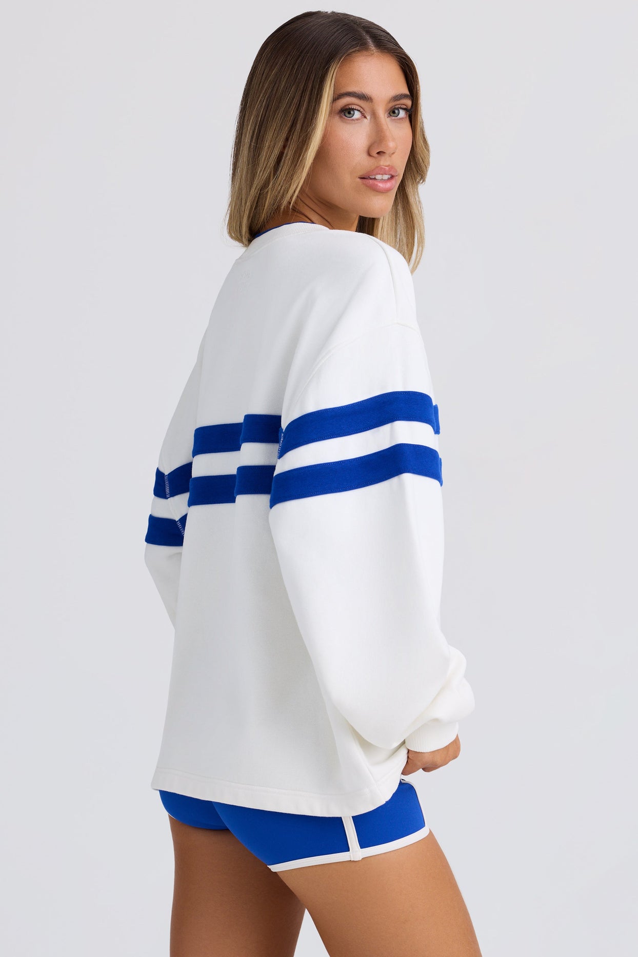 Oversized Sweatshirt in White