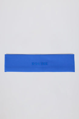 Soft Active Headband in Cobalt