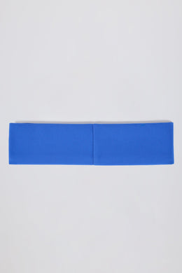 Soft Active Headband in Cobalt