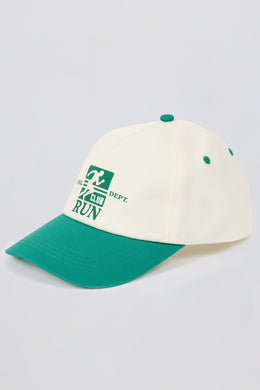 Baseball Cap in White