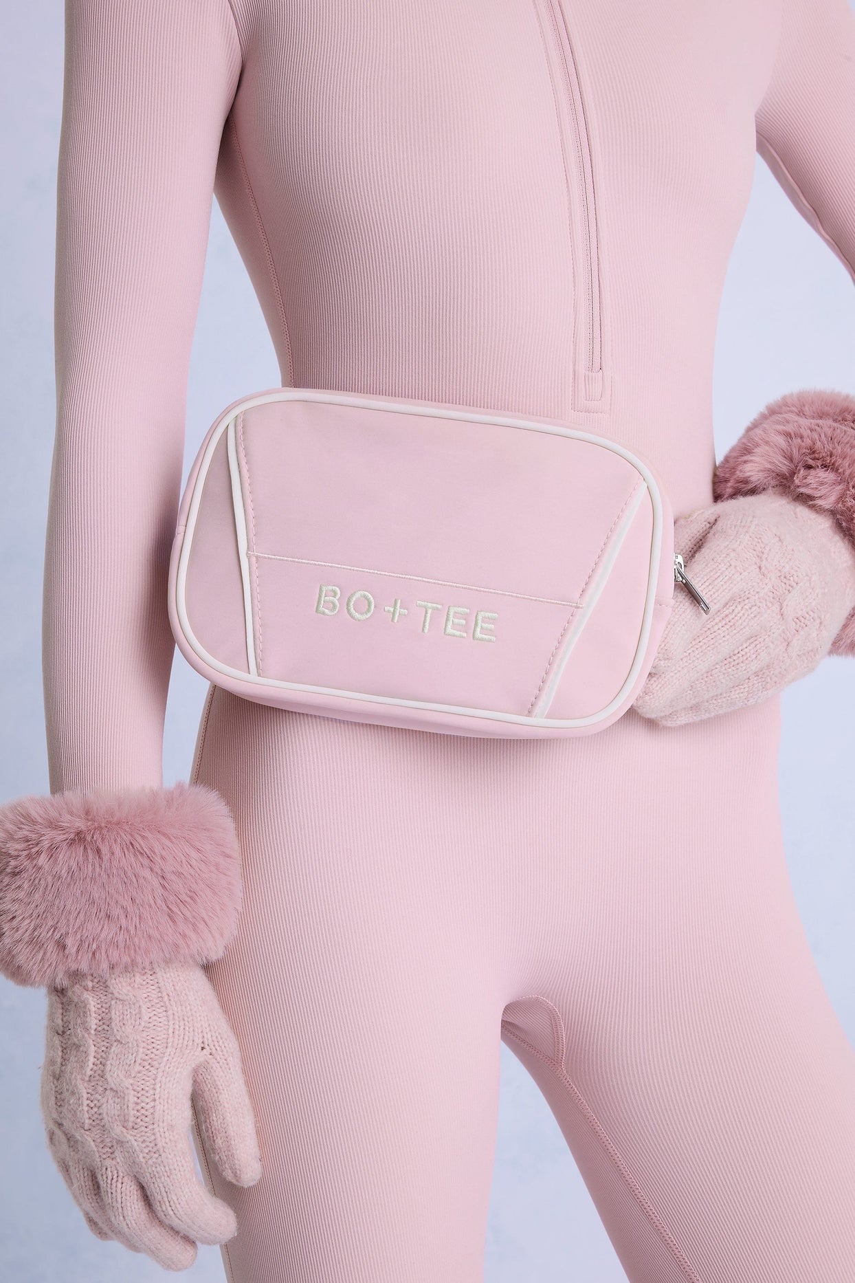 Waterproof Multiway Ski Bag in Powder Pink