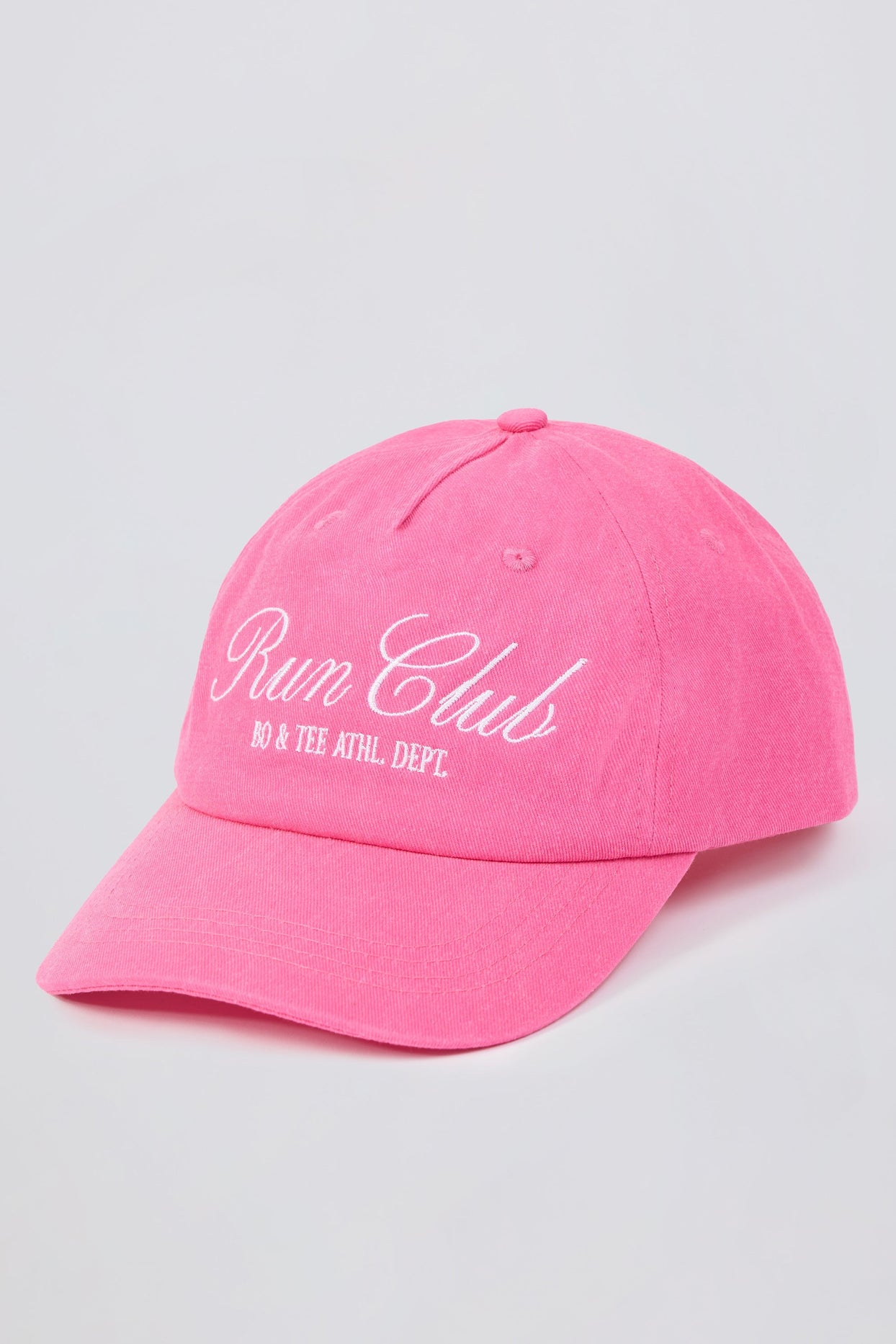 Baseball Cap in Bubblegum Pink